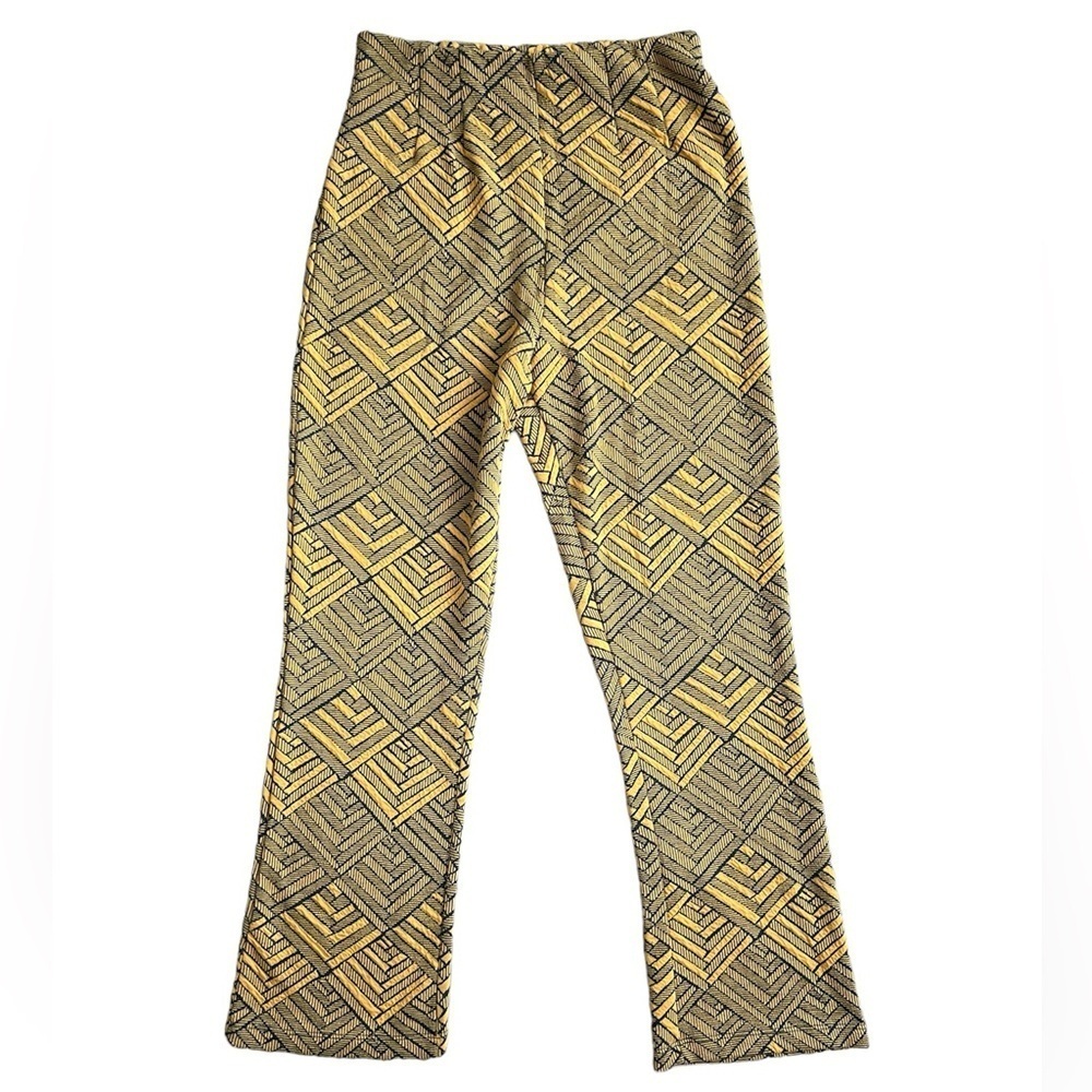 Free People Geometric Kick Flare Pants - 6